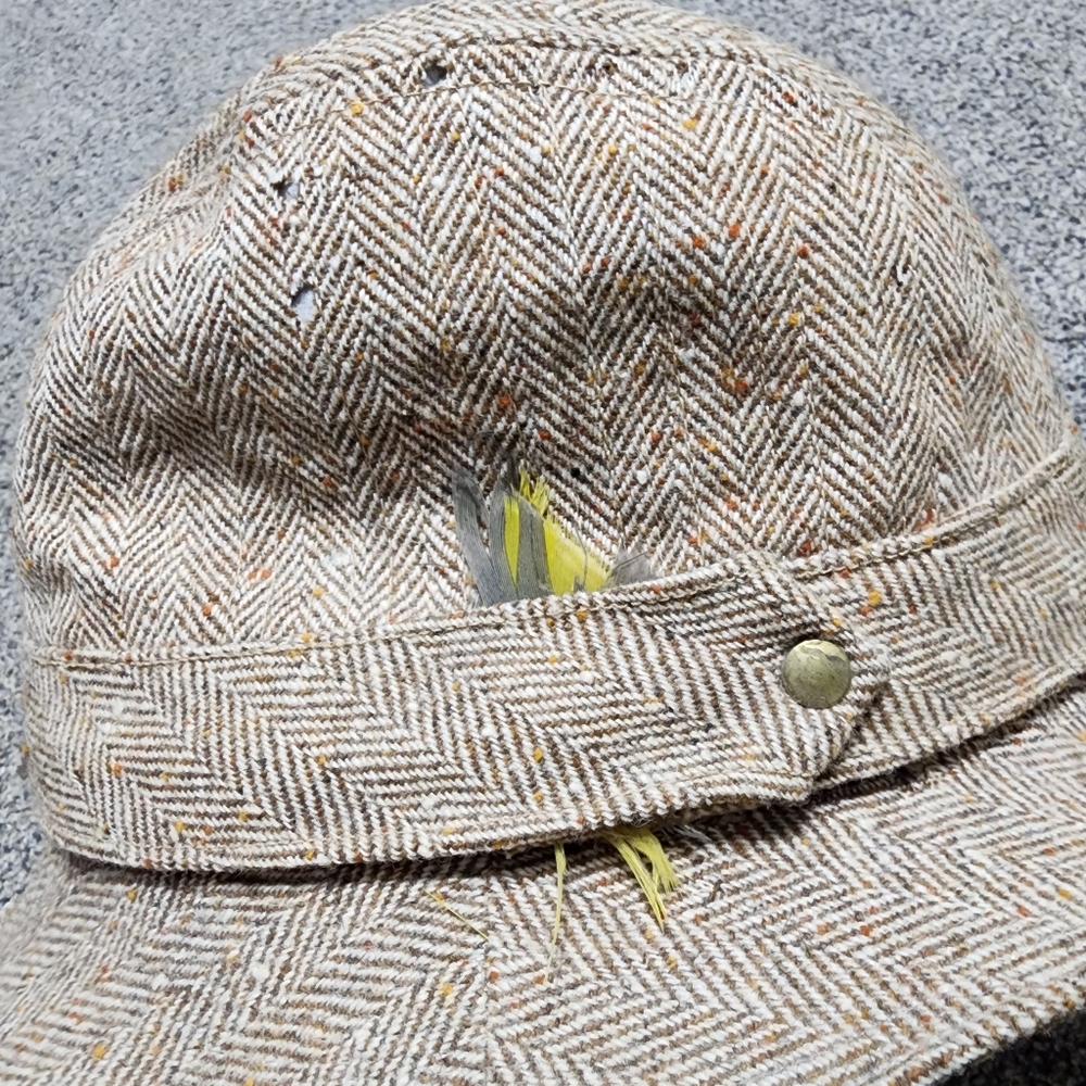 Pendleton Fedora Hat Brown Tweed Pure Virgin Wool… - image 3